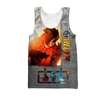 Premium Welder All Over Printed Shirts For Men And Women MEI