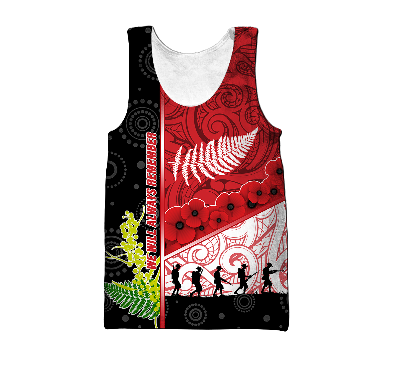 Premium Anzac Day 3D All Over Printed Unisex