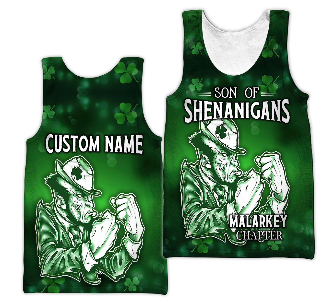 3D All Over Printed  Irish   St Patrick Day Unisex Shirts  VP26022104 Custom Name XT