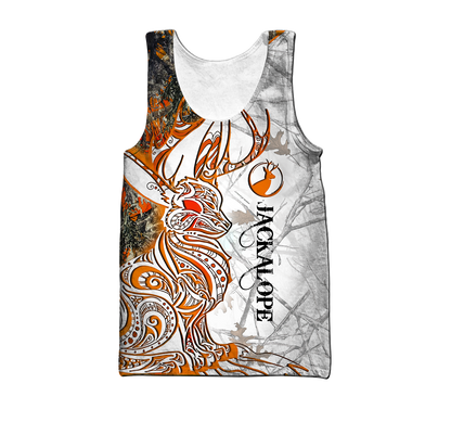 Premium Jackalope 3D All Over Printed Unisex Shirts
