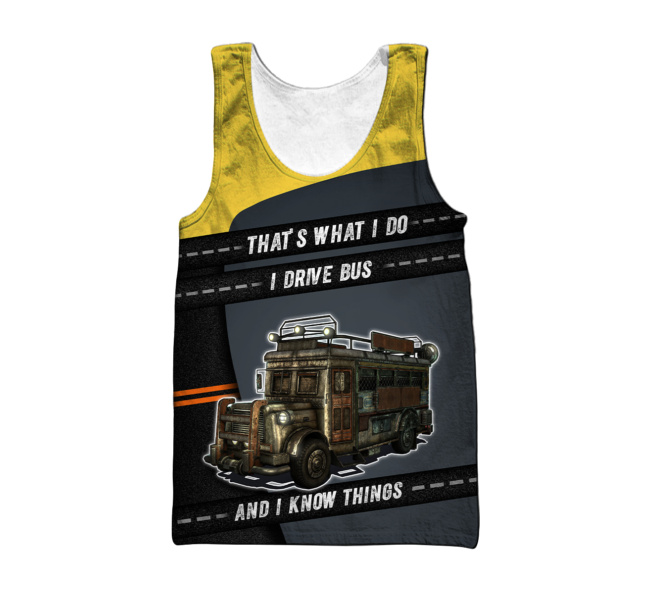 Premium Unisex All Over Printed Bus Driver Shirts MEI