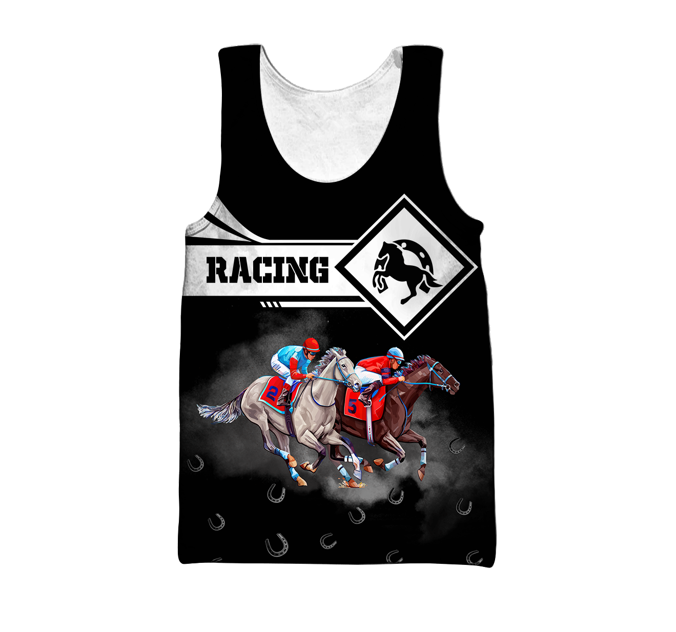 Personalized Horse Racing 3D All Over Printed Unisex Shirts