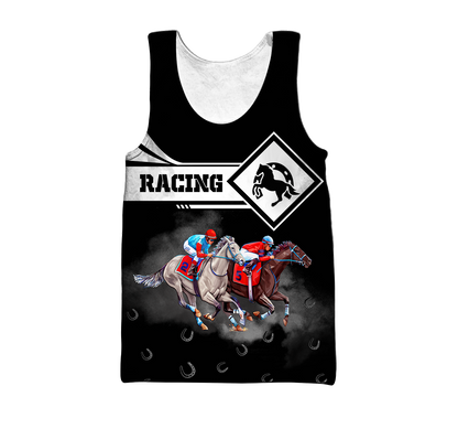 Personalized Horse Racing 3D All Over Printed Unisex Shirts