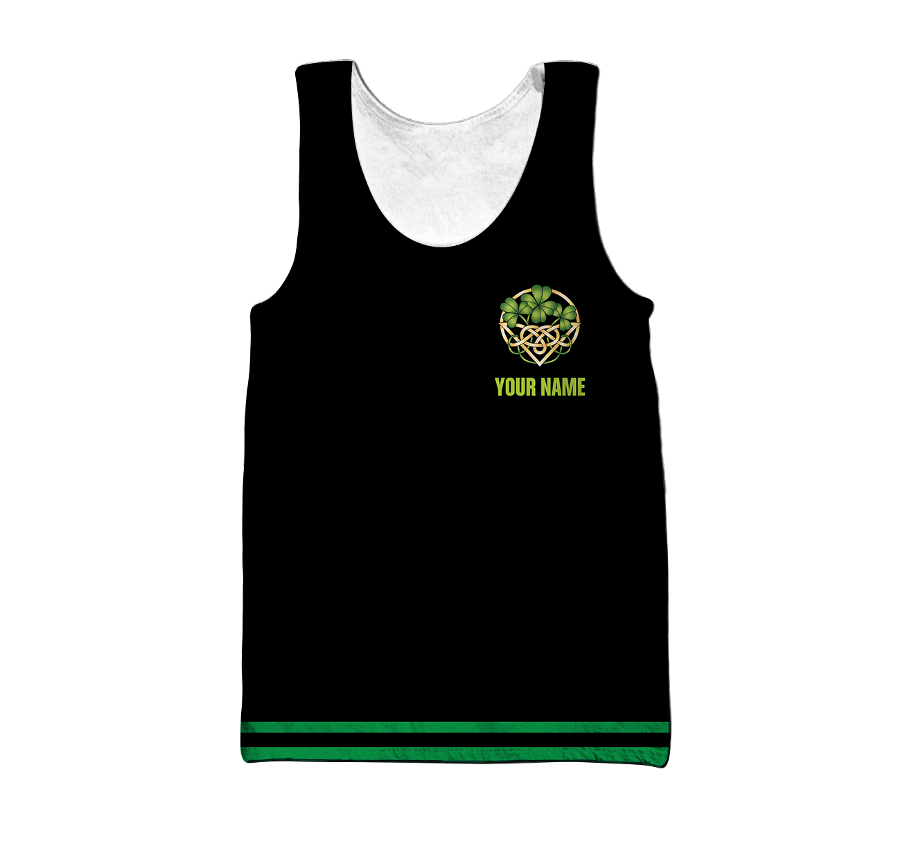 3D All Over Printed Irish  St Patrick Day  Unisex Shirts Custom Name XT