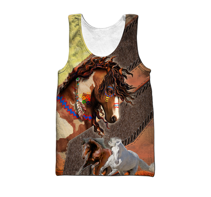 Love Horse 3D All Over Printed Hoodie For Men And Women HHT25112003CL