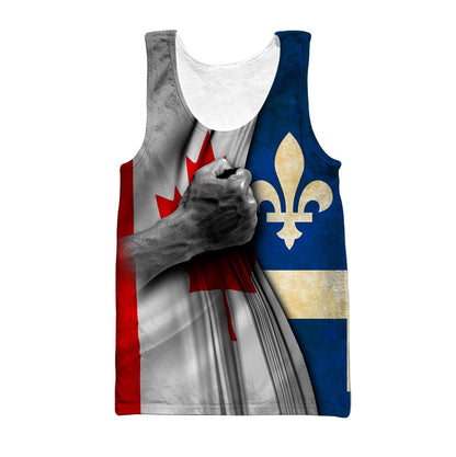 Quebec 3D Printed Shirts AM12042107