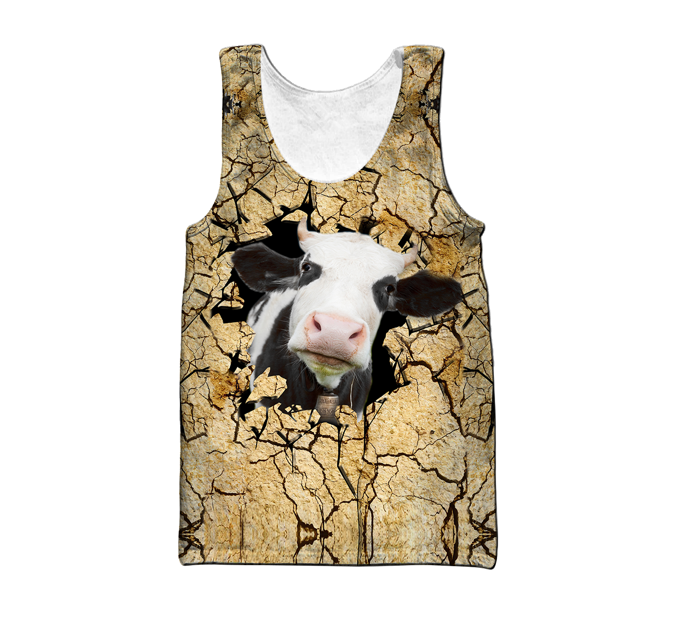 Dairy Cattle Cracks 3D Hoodie Shirt For Men And Women