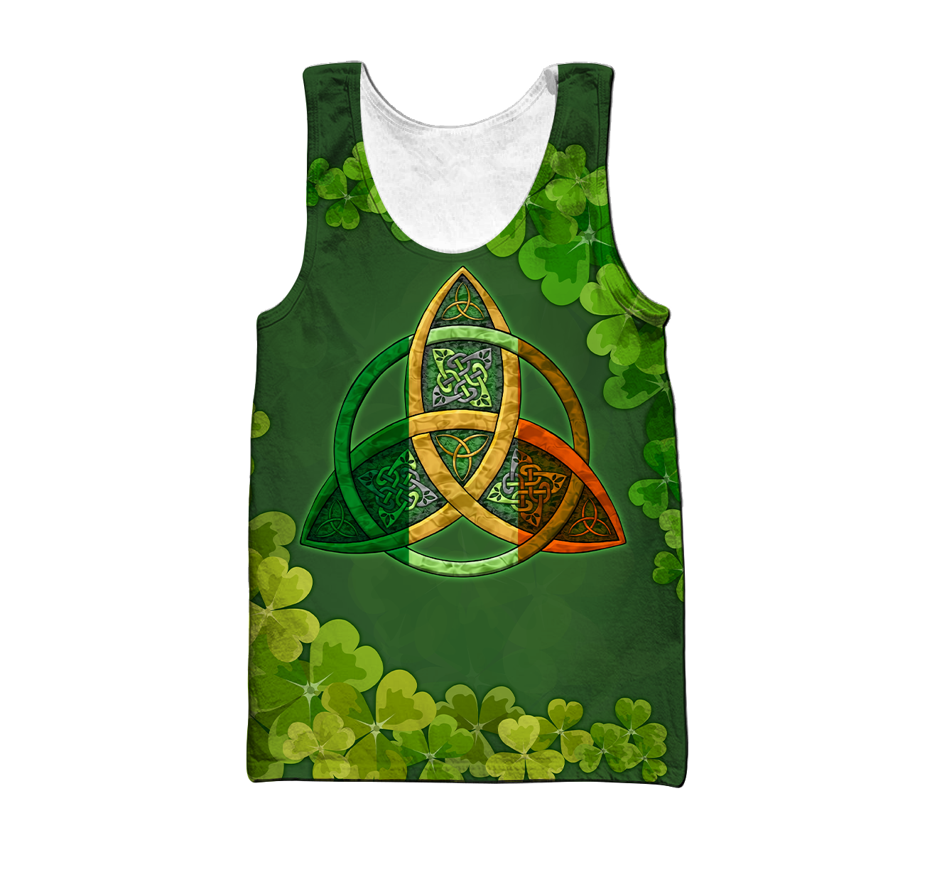 Premium Unisex Hoodie Custom Name Irish St.Patrick Celtic Knot ML