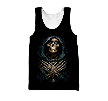 Skull And Coin In Eyes Hoodie For Men And Women MH27022102