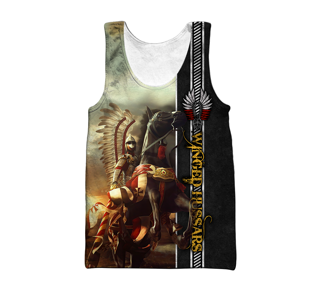 Premium Cavalry Winged Hussars Custom name 3D Printed Shirts