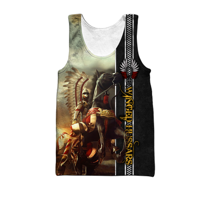 Premium Cavalry Winged Hussars Custom name 3D Printed Shirts