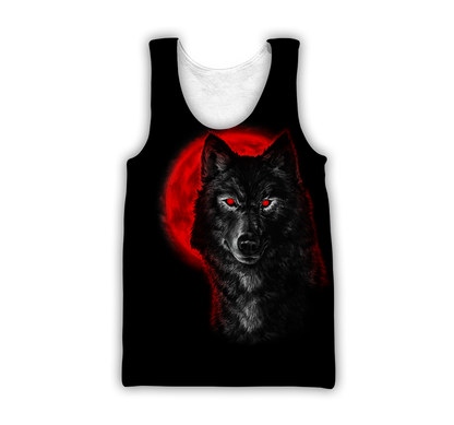 Wolf 3D All Over Printed Unisex Shirts No 14