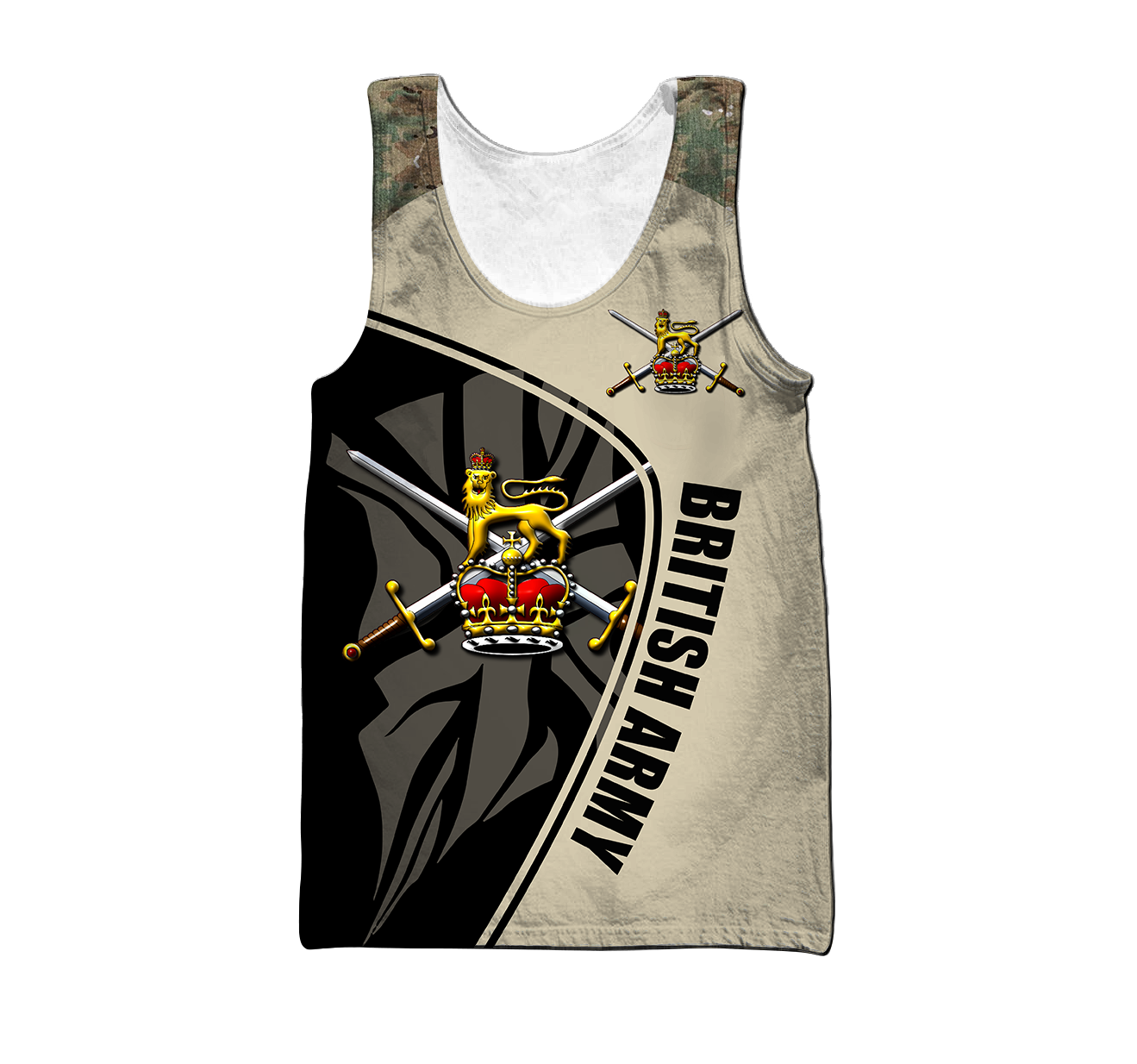 Custom name British Army UK Veteran 3D print shirts