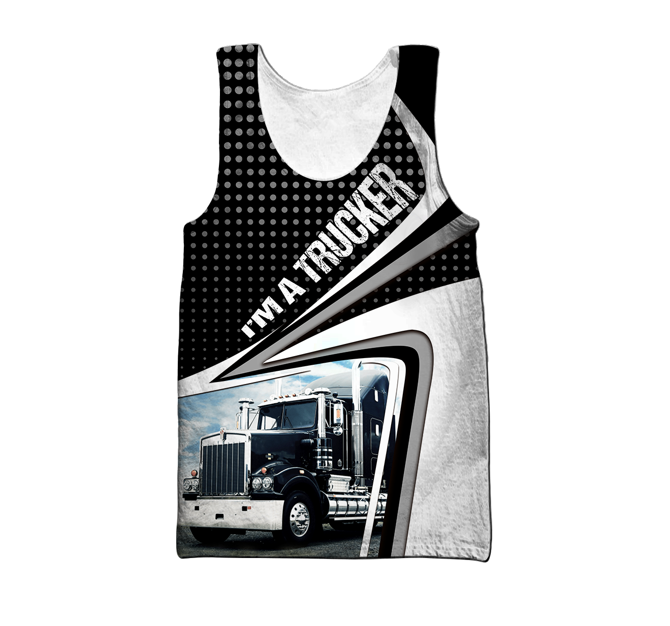 Premium Personalized Unisex All Over Printed Trucker Shirts MEI