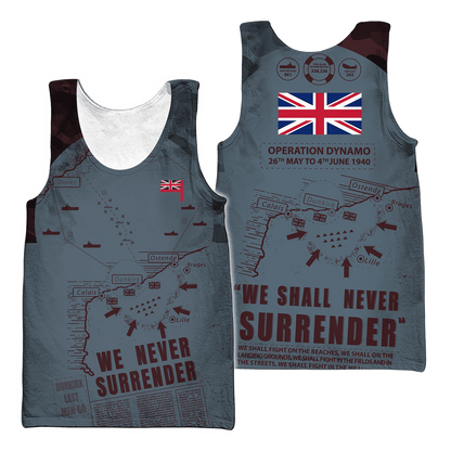Remembrance Day Lest We Forget 3D All Over Printed Unisex Shirts