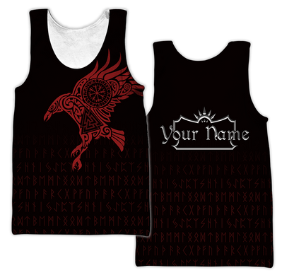 Customize Name Raven Viking Hoodie For Men And Women DQB10062102