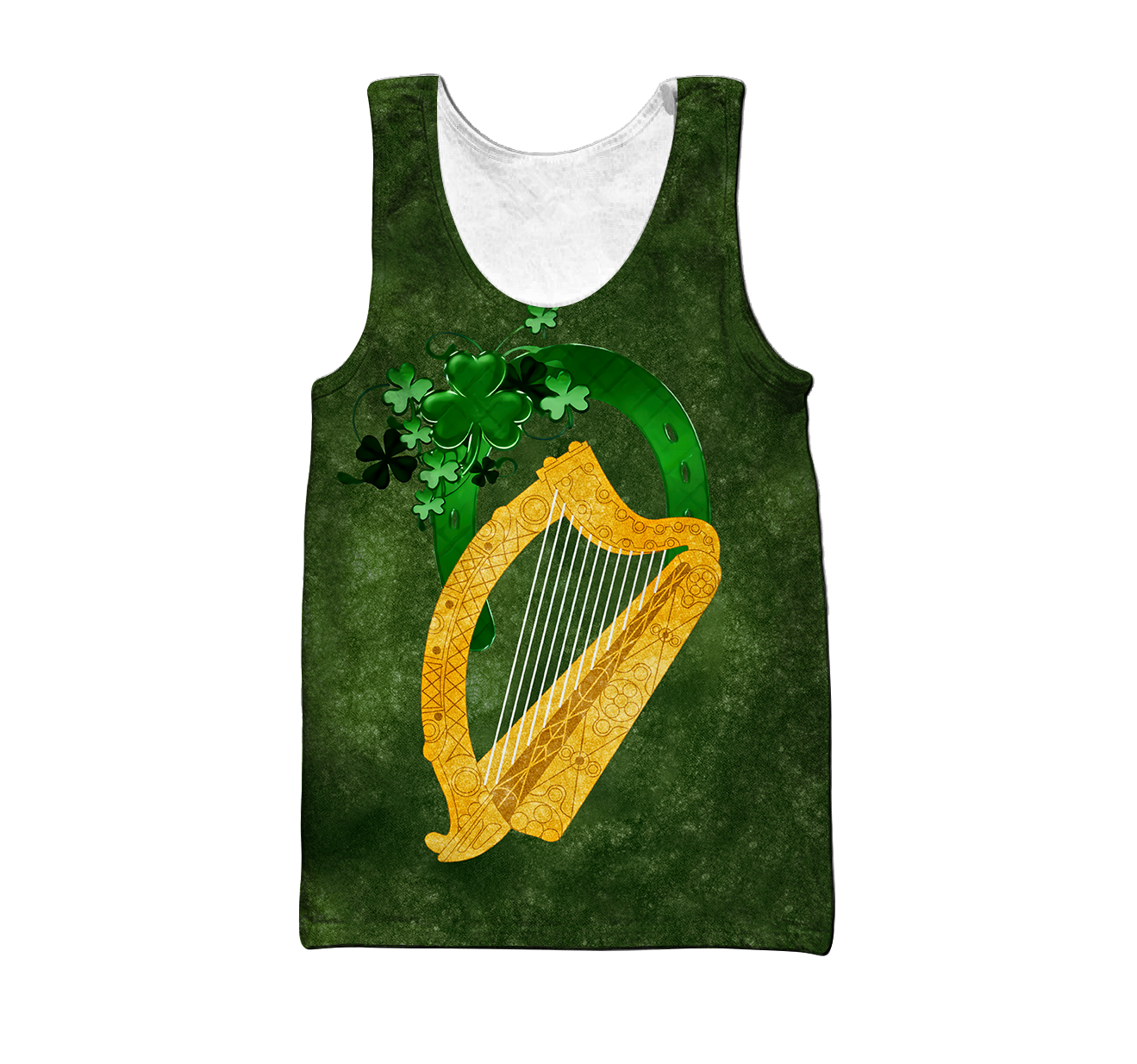 Premium Personalized Unisex All Over Printed Irish Symbols Shirts MEI