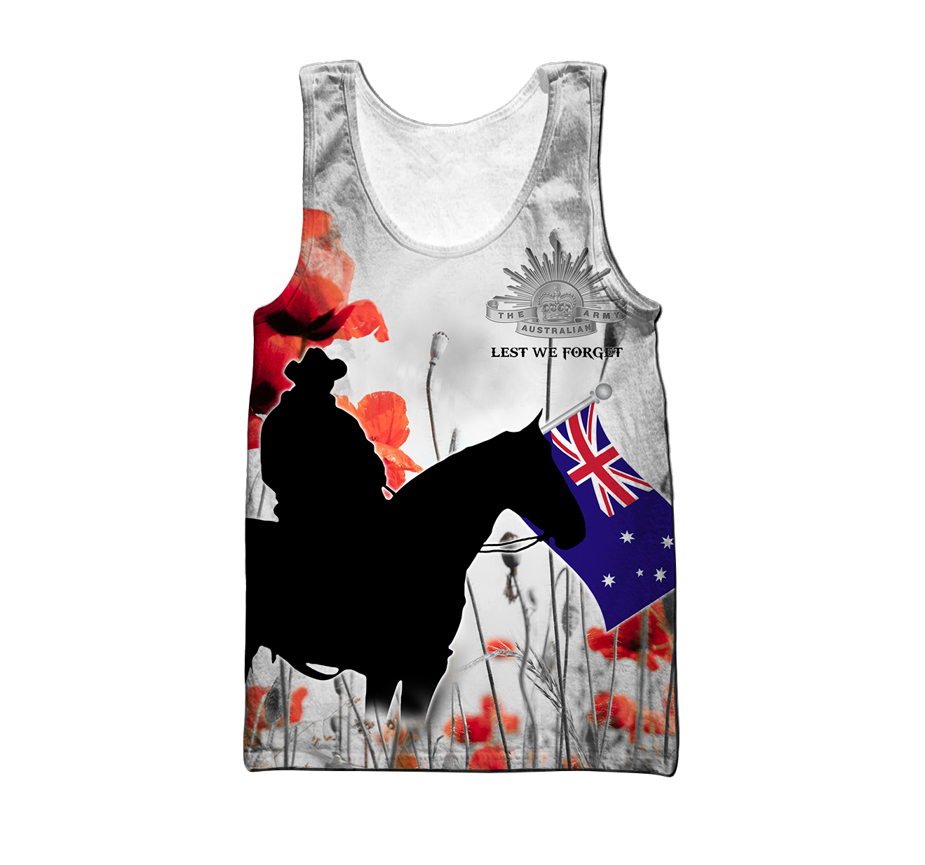 Premium Unisex Hoodie Remember Anzac Day ML
