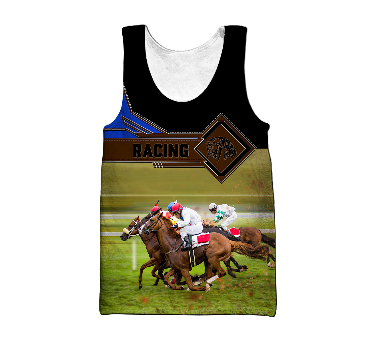 Horse Racing 3D All Over Printed Unisex Shirts