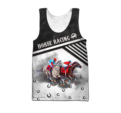 Personalized Horse Racing 3D All Over Printed Unisex Shirts