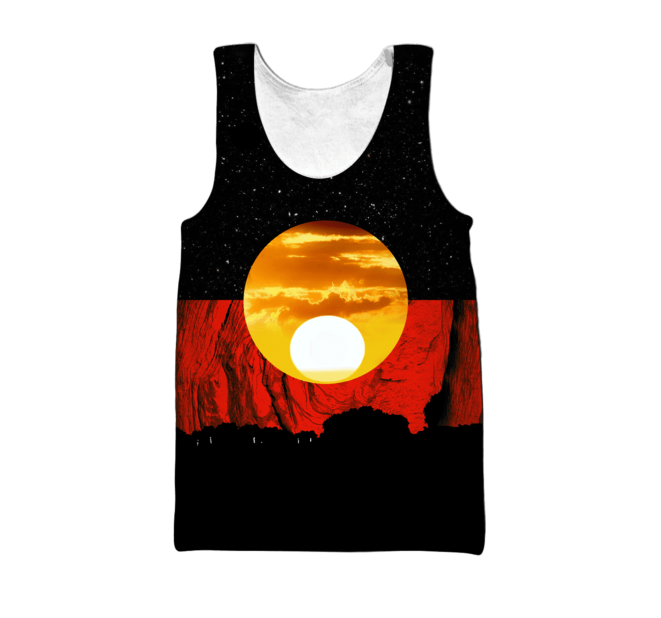 Australia Koori Kangaroo Aboriginal Flag 3D printed summer shirts