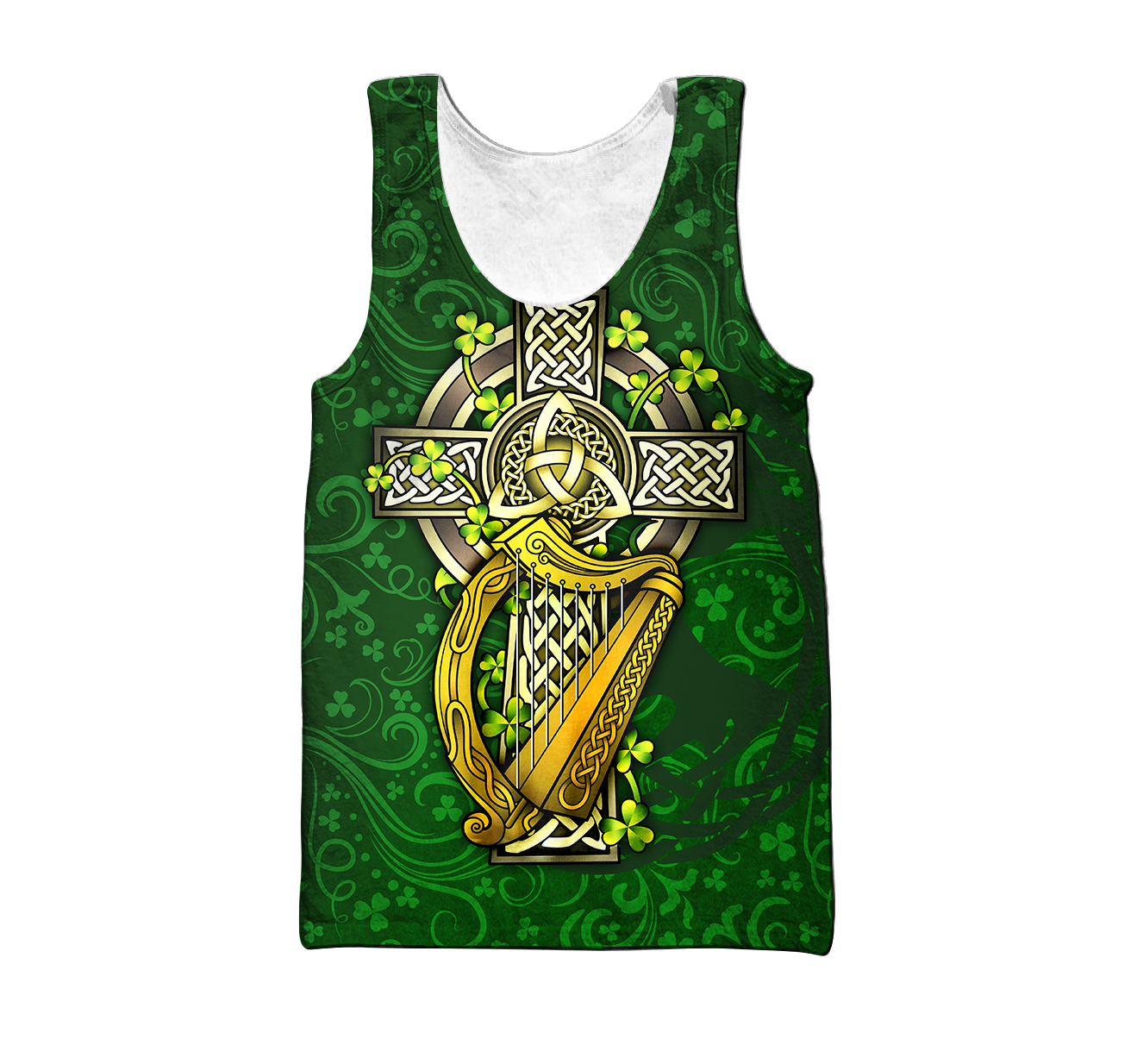 Irish 3D All Over Printed Unisex Shirts
