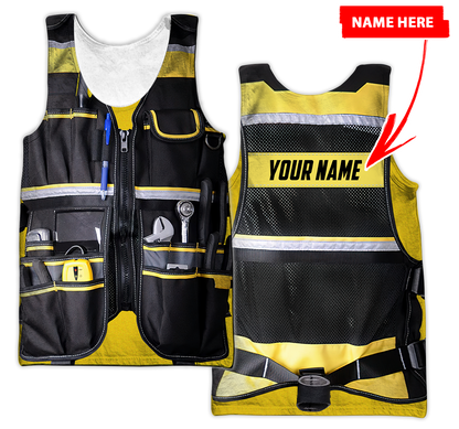 Customize Name Electrician 3D All Over Printed Unisex Shirts DD22052103