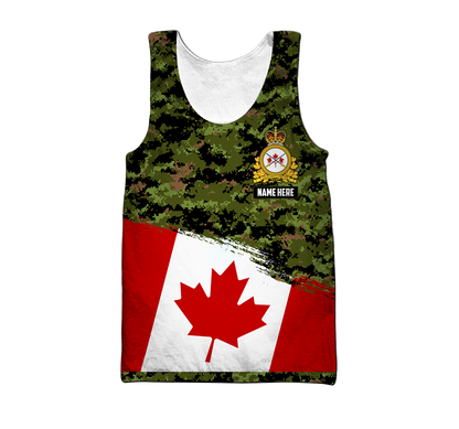 Personalized Name XT Canadian Army Pullover 3D All Over Printed Shirts TNA12032105