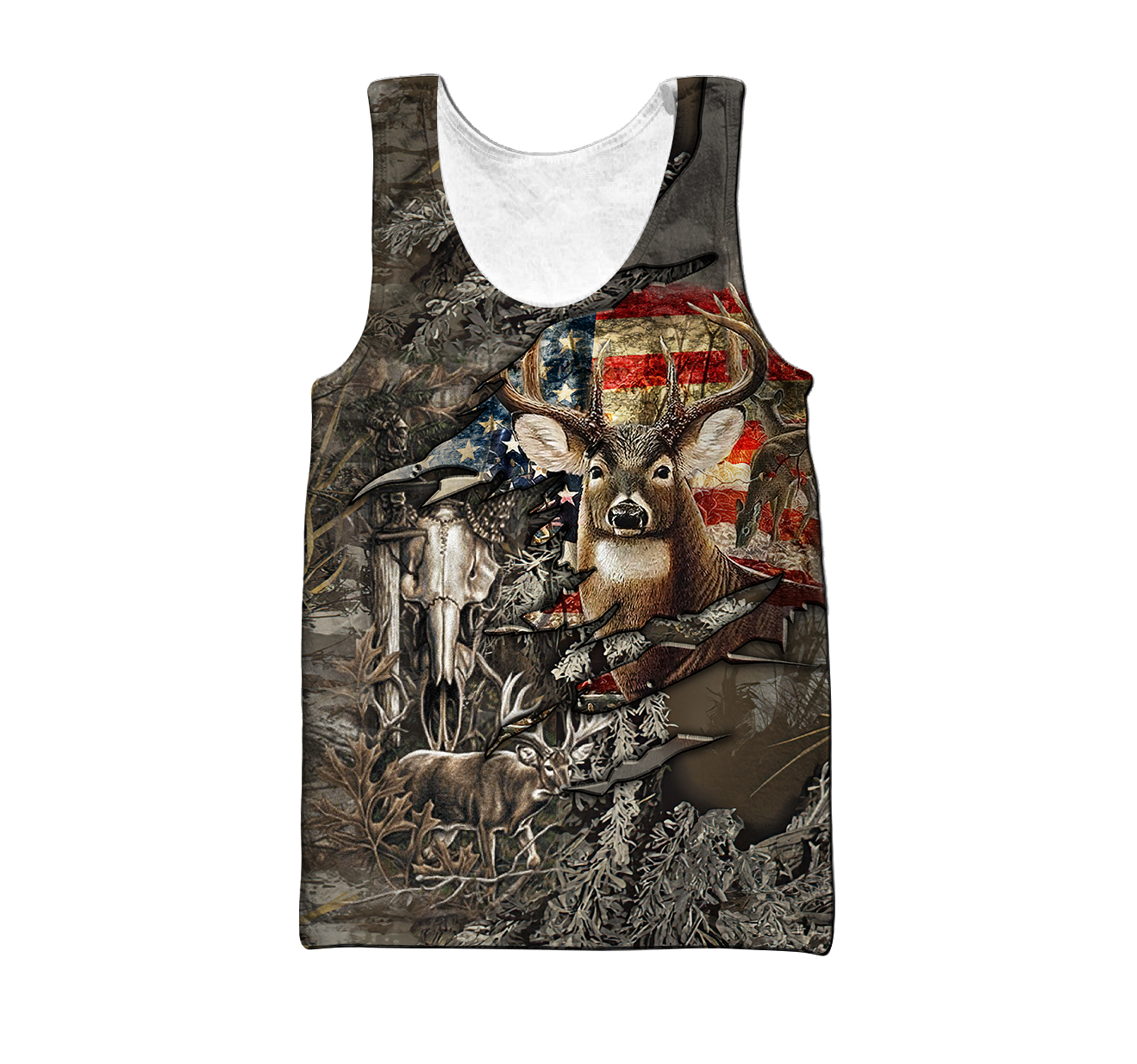 Deer Hunting Personalized Name 3D All Over Printed Shirts MH20052103