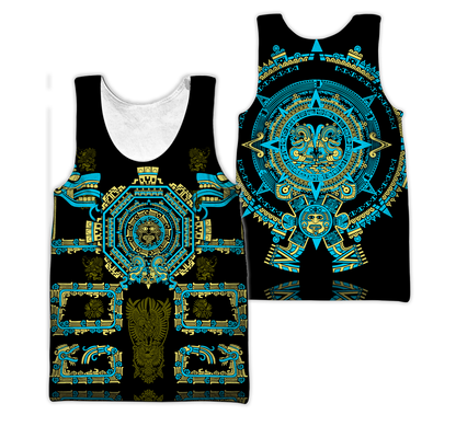 Aztec Mexico 3D All Over Printed Unisex Hoodie