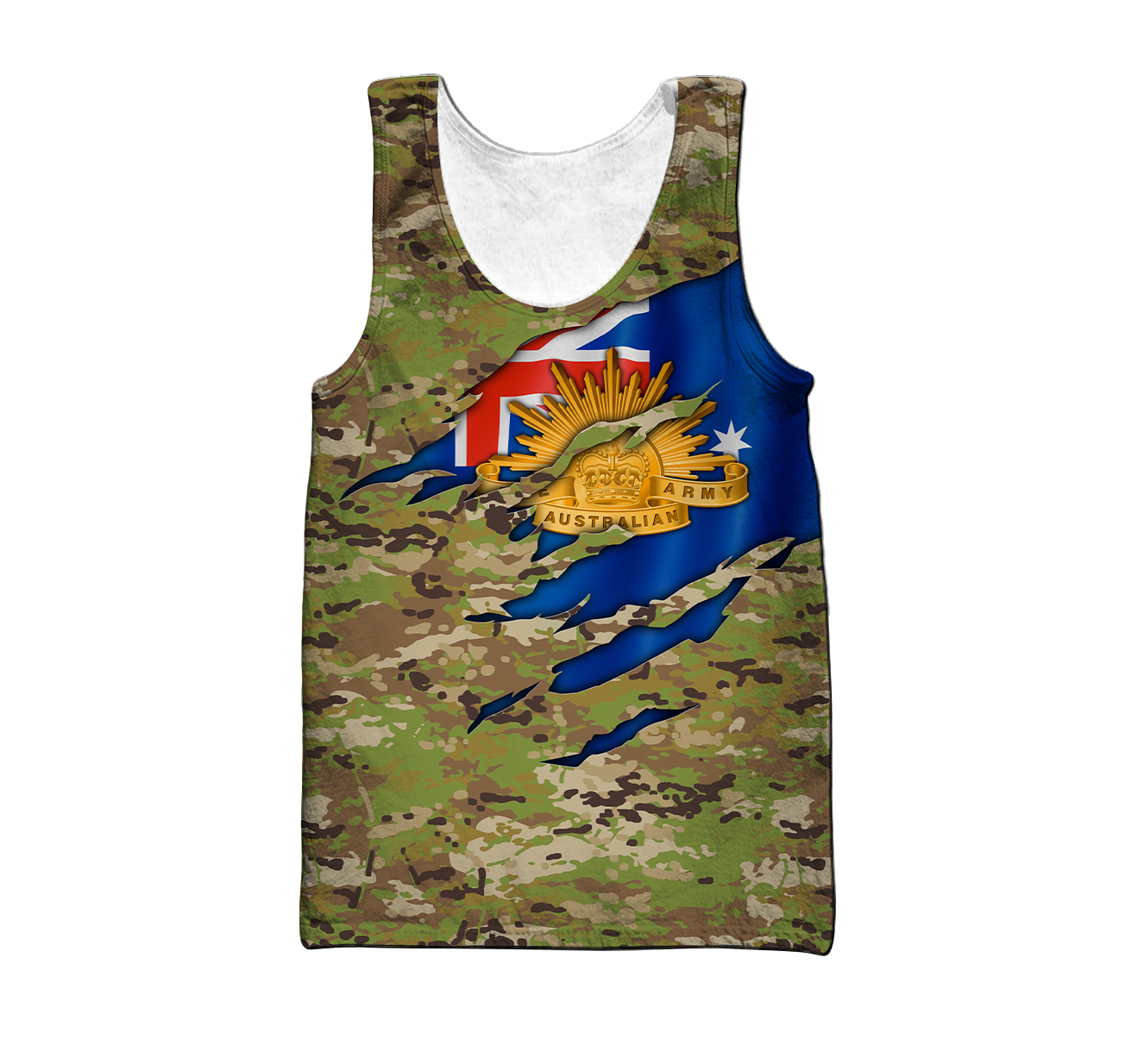 Australian Veteran 3D All Over Printed Shirts PD10032104