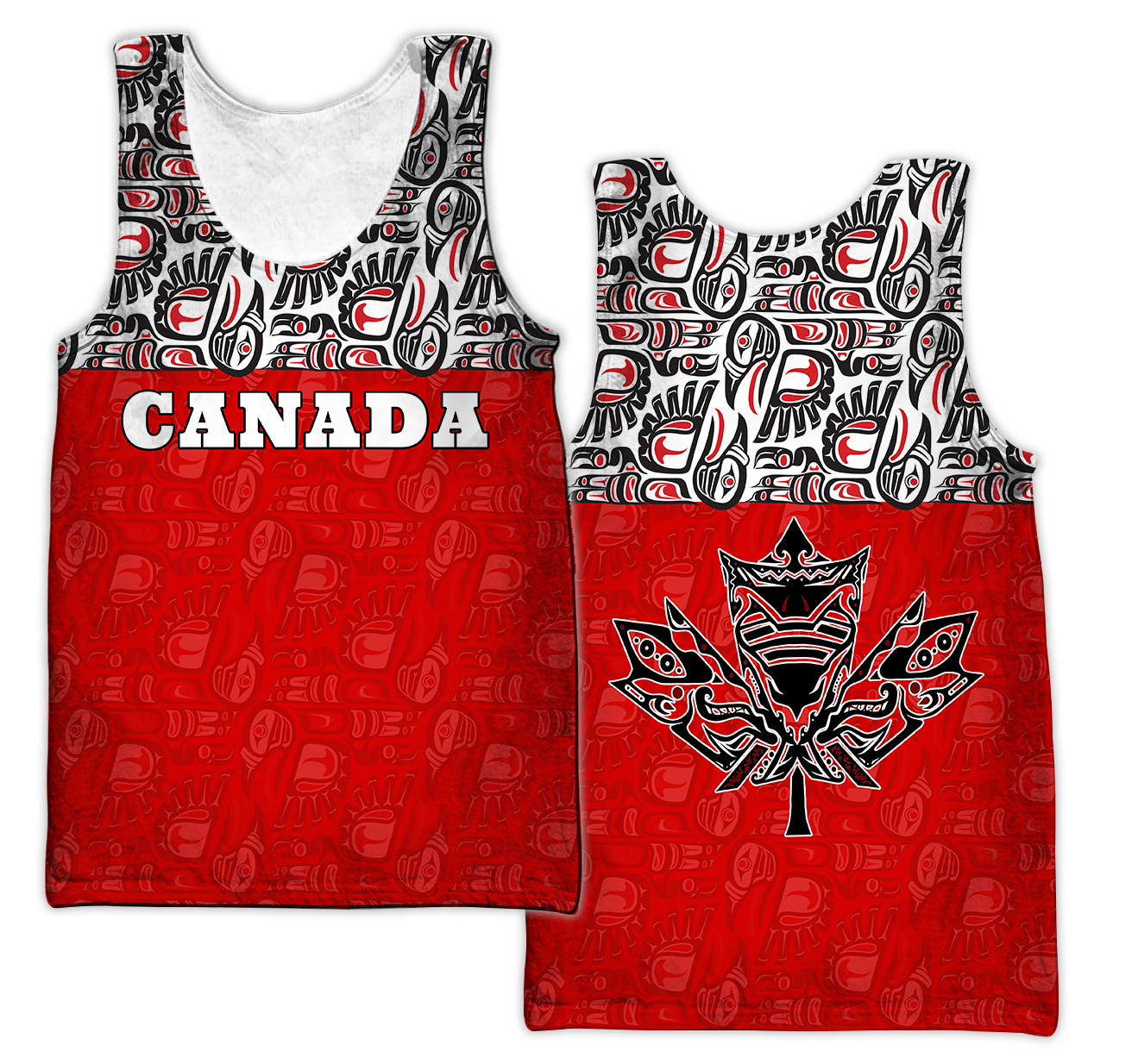 Canada Day Haida 3D Printed Shirts DD01042103