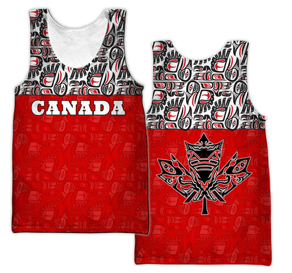 Canada Day Haida 3D Printed Shirts DD01042103