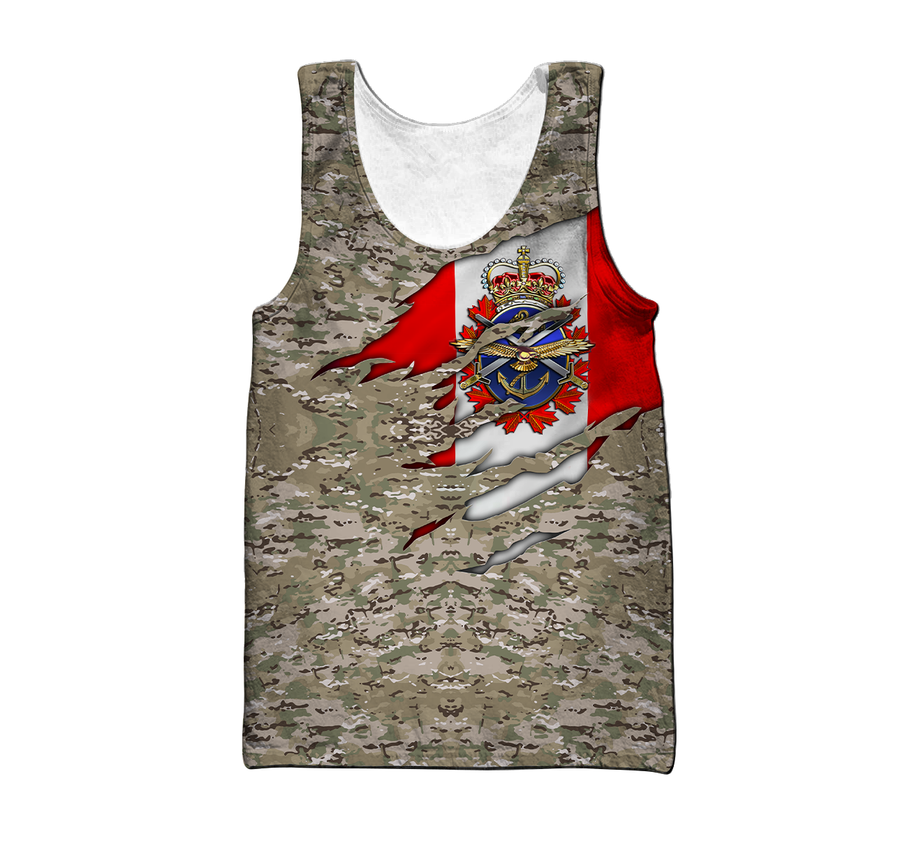 Canadian Veteran 3D All Over Printed Shirts PD06032102