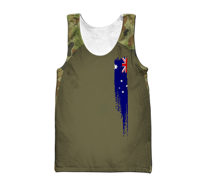 Australian Army Anzac Day 3D Printed Unisex Shirts TN
