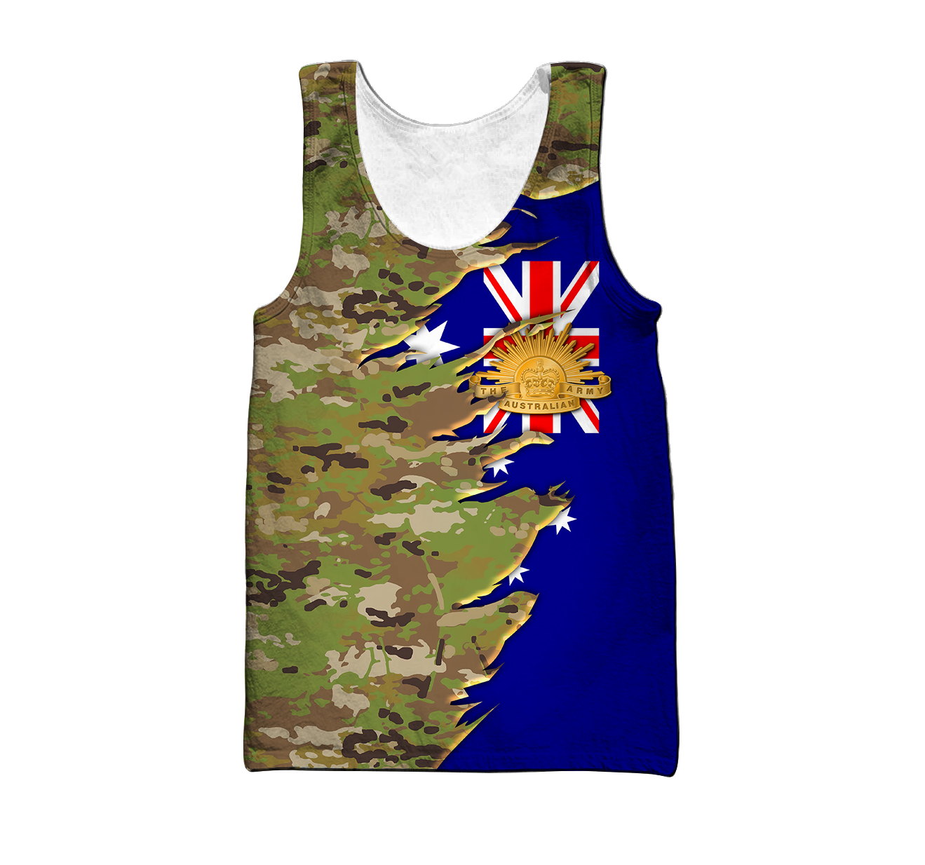 Australian Veteran - Jesus 3D All Over Printed Shirts MH10032107