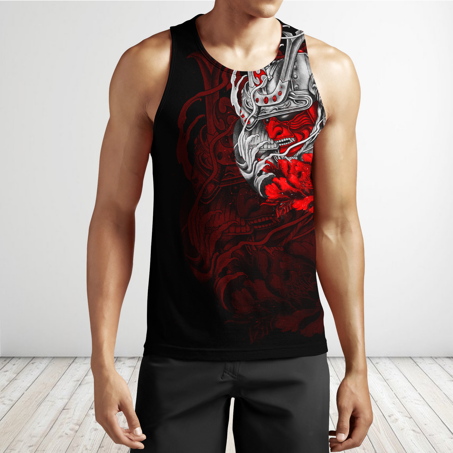 Premium 3D Printed Samurai Tattoo Shirts MEI