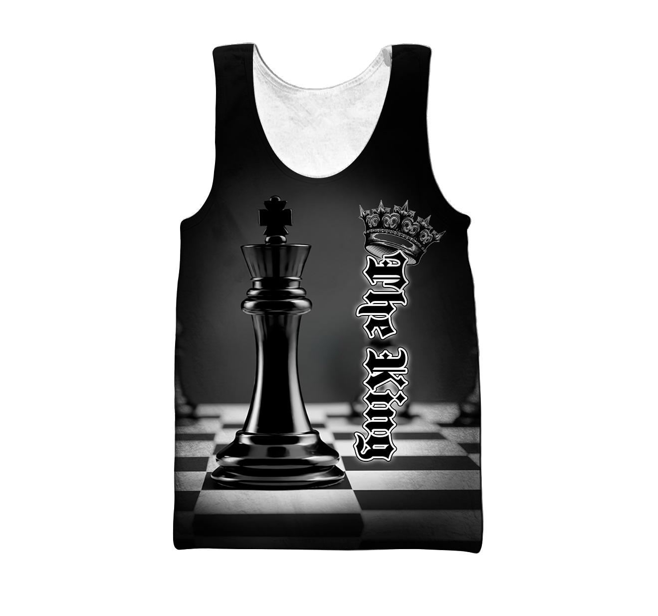 3D All Over Printed Chess Lovers- Black King Unisex Shirts PD07022101 XT