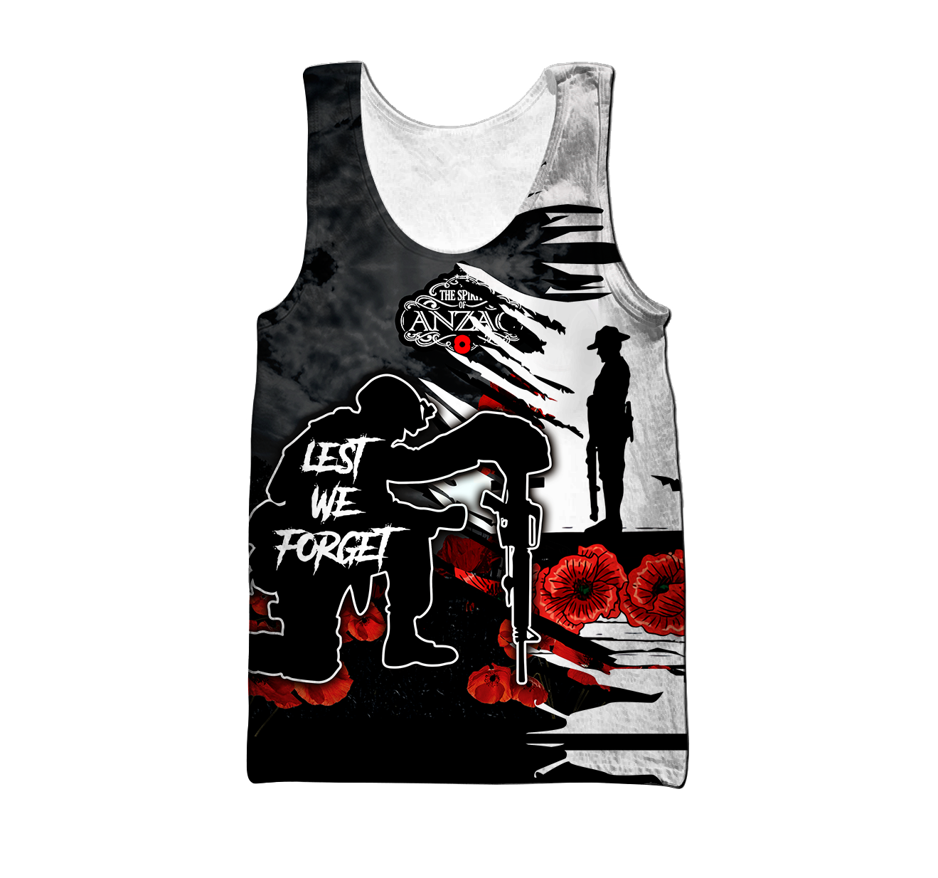 Premium Unisex Hoodie Anzac Day Lest We Forget  ML