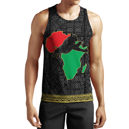 African American Persionalized Your Name 3D All Over Printed Shirts JJ26052103 KT
