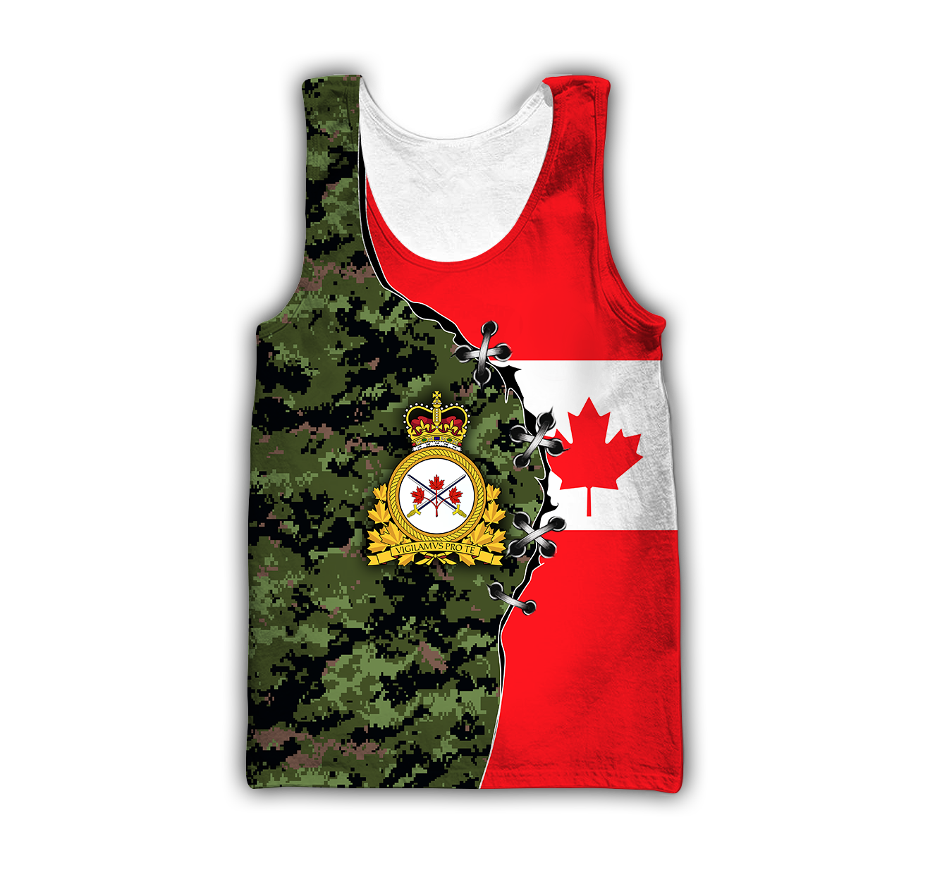 Personalized Name XT Canadian Veteran 3D All Over Printed Clothes NTN17032102