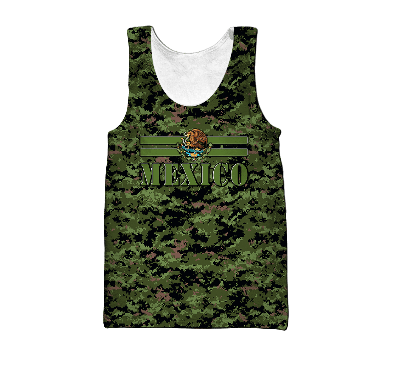 Personalized Name Mexican 3D All Over Printed Unisex Shirts
