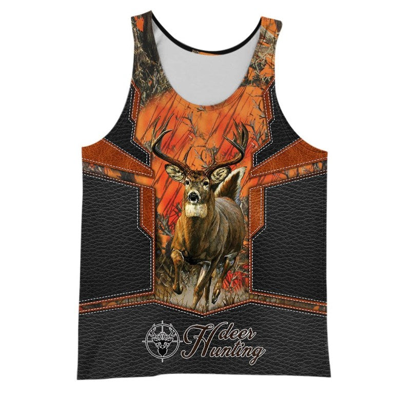 Premium Personalized Name Hunting 3D All Over Printed Unisex Shirts