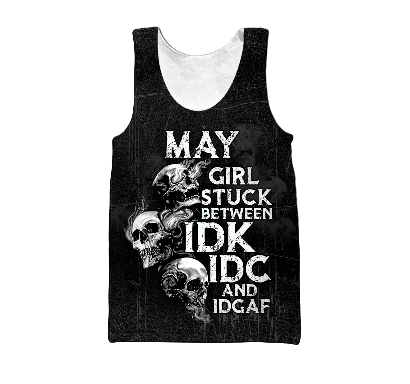 Customize Name May Girl Skull Hoodie For Men And Women TNA26042101