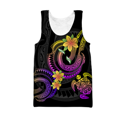 Amazing Polynesian Frangipani Flower Unisex Deluxe Hoodie ML