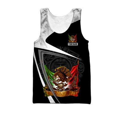 Personalized Name Mexico 3D All Over Printed Unisex Shirts