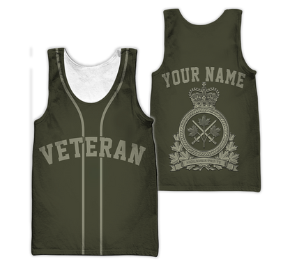 Personalized Name XT Canadian Veteran 3D Printed Clothes SN15032103