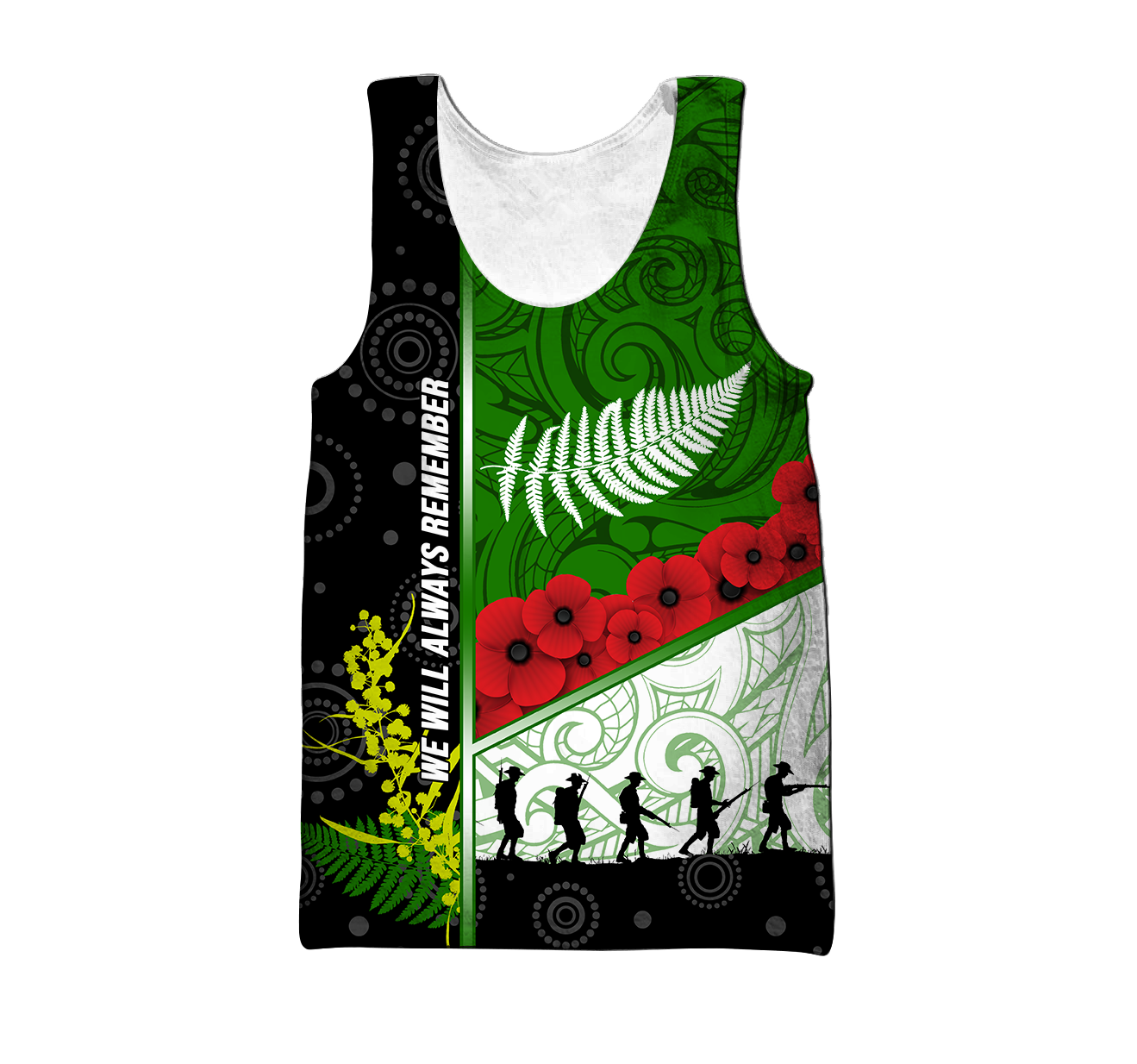 Premium Anzac Day 3D All Over Printed Unisex