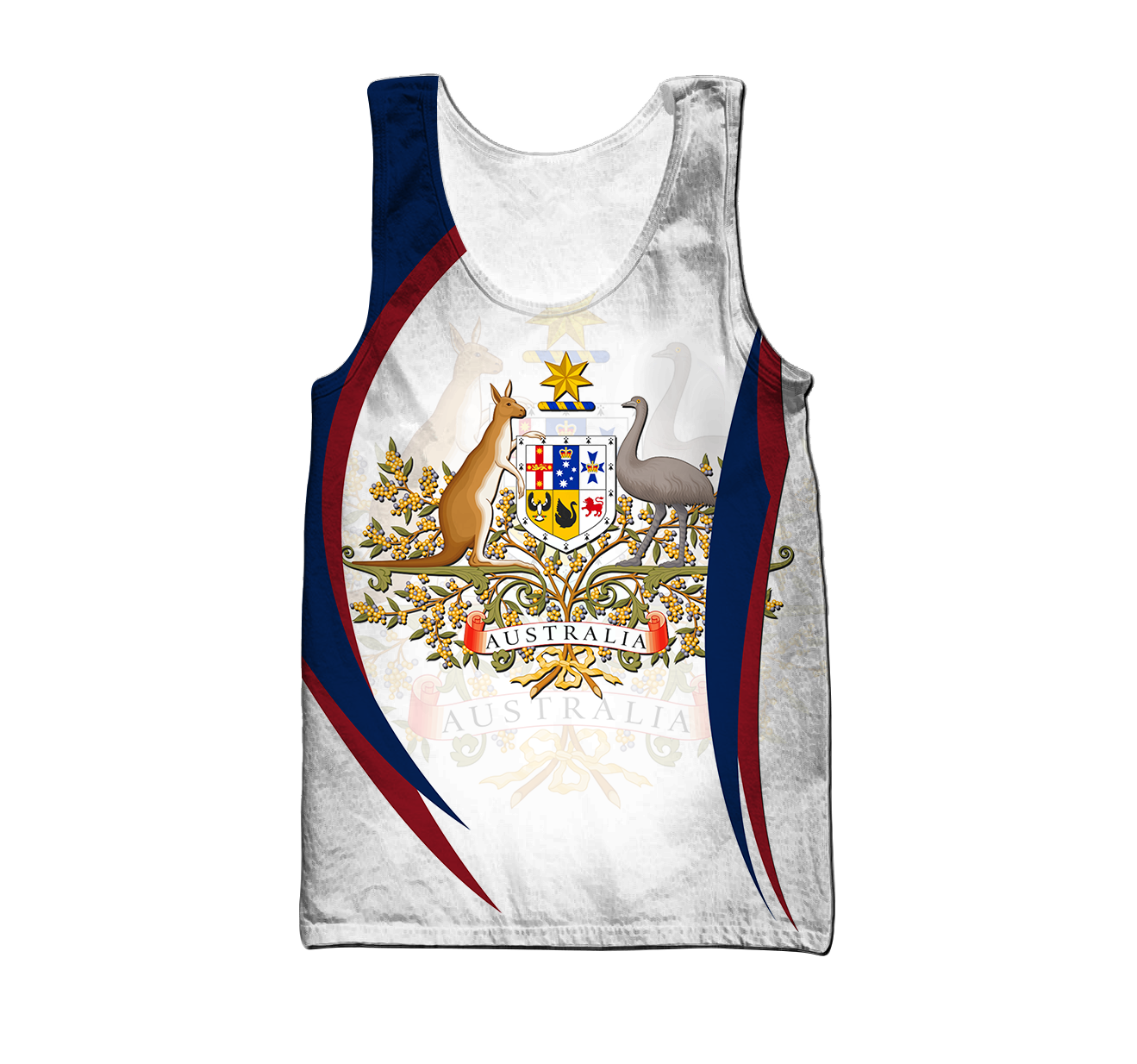 Personalized Australia 3D Printed Unisex Shirts