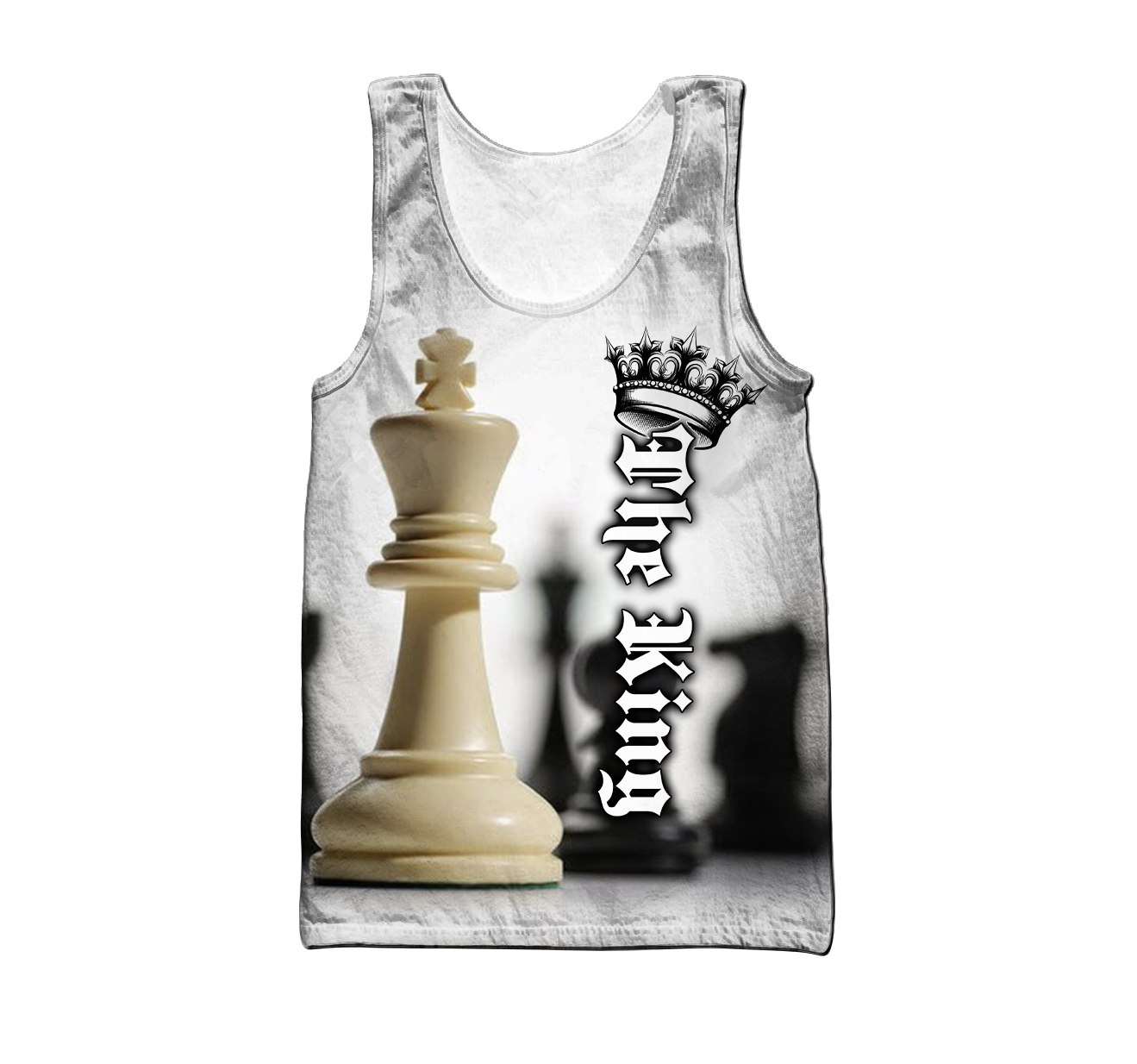3D All Over Printed Chess Lovers- White King Unisex Shirts PD07022102 XT